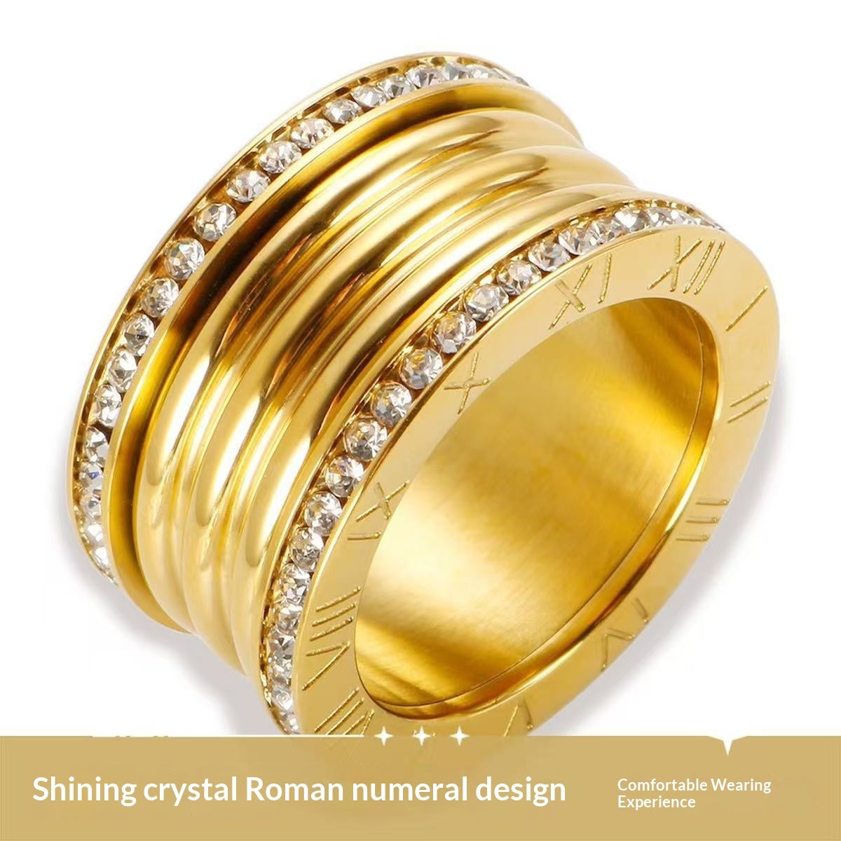 Titanium Steel Ring For Men Personalized Couple Rings