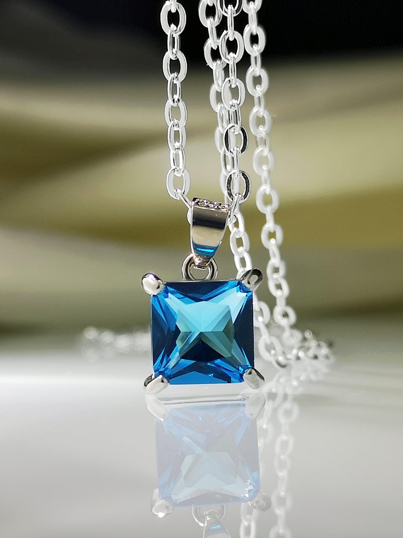Simple Geometric Personality Metal Necklace