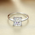 Four-claw Cubic Zirconia Ring Stylish And Versatile