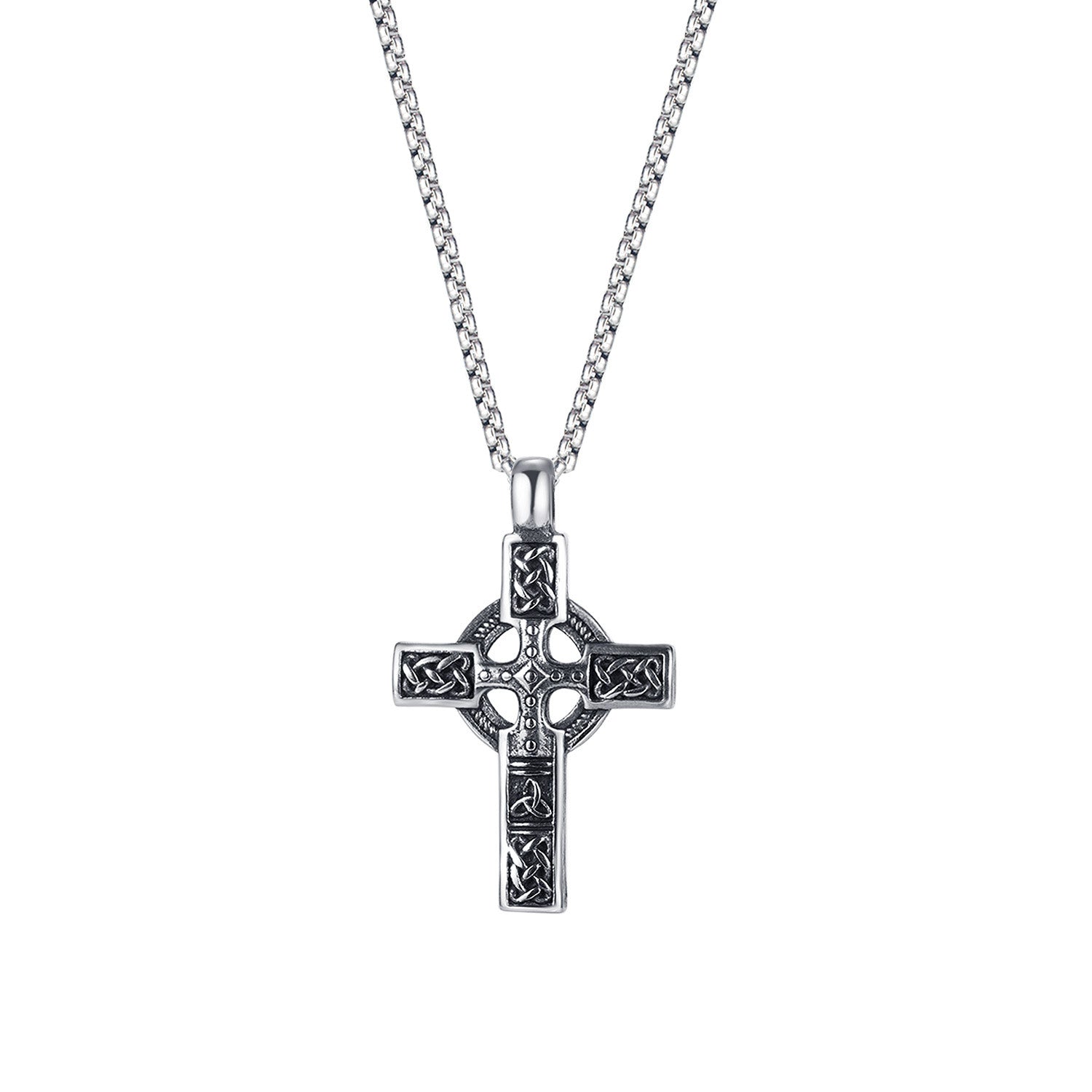 Retro Niche Design Cross Pendant