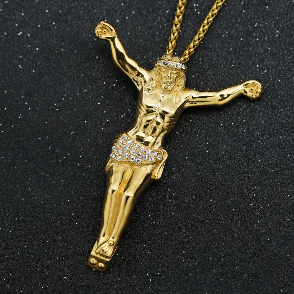316 Stainless Steel Gold-Plated Extra-Large Full-Body God