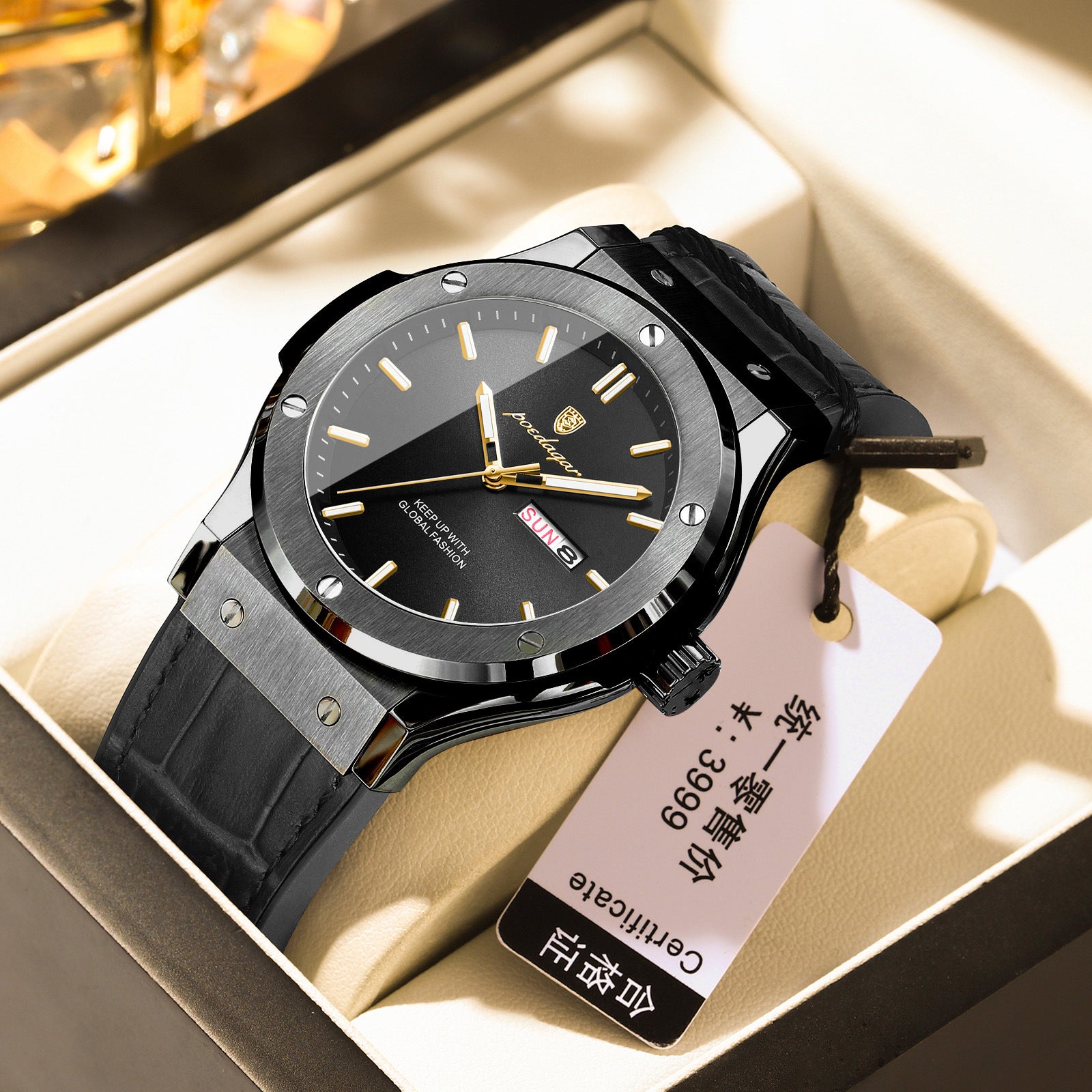 Men's Waterproof Luminous Quartz Watch