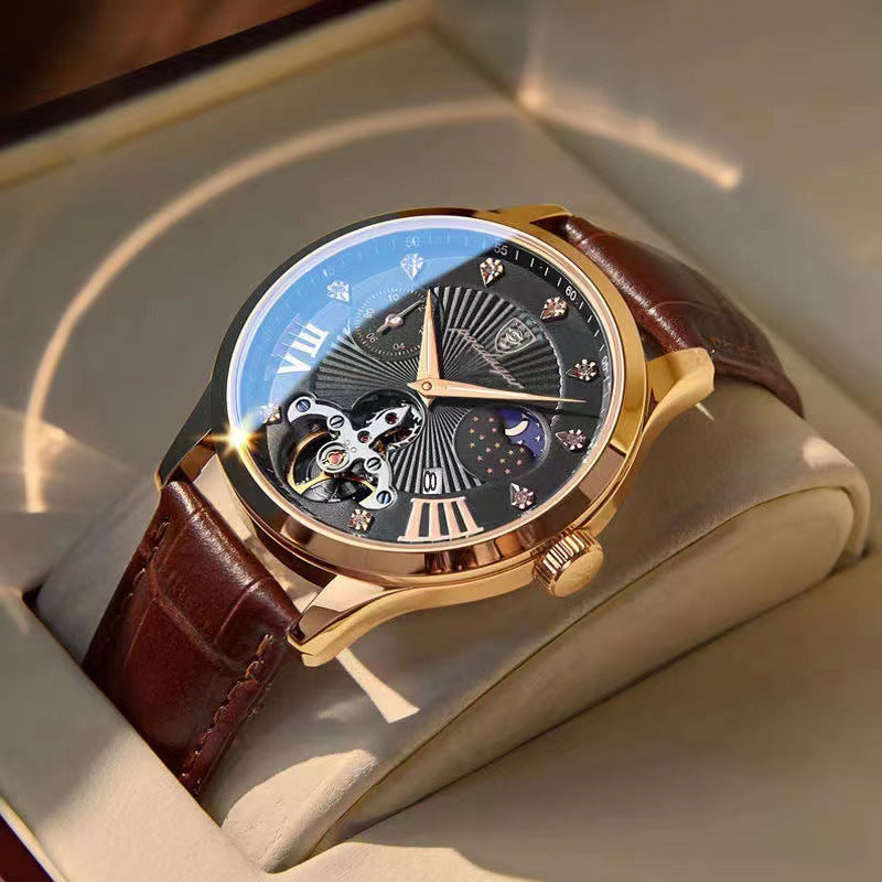 Waterproof Luminous Men's Watch Ultra-thin Calendar