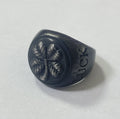 GOOK LUCK Vintage Four-Leaf Clover Ring