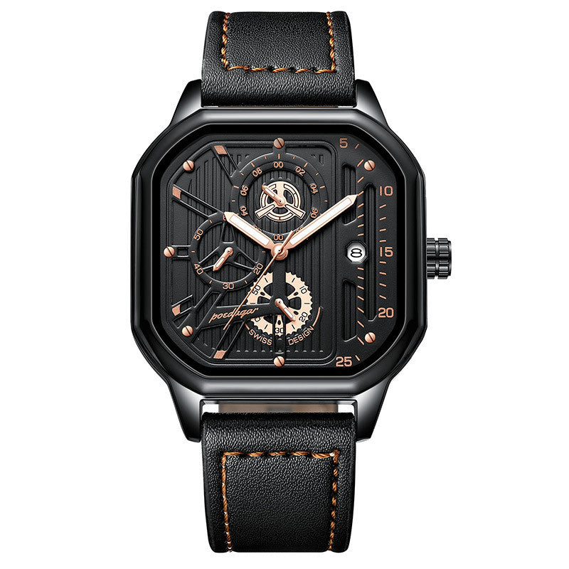 Multifunctional Men's Watch Belt Style Quartz