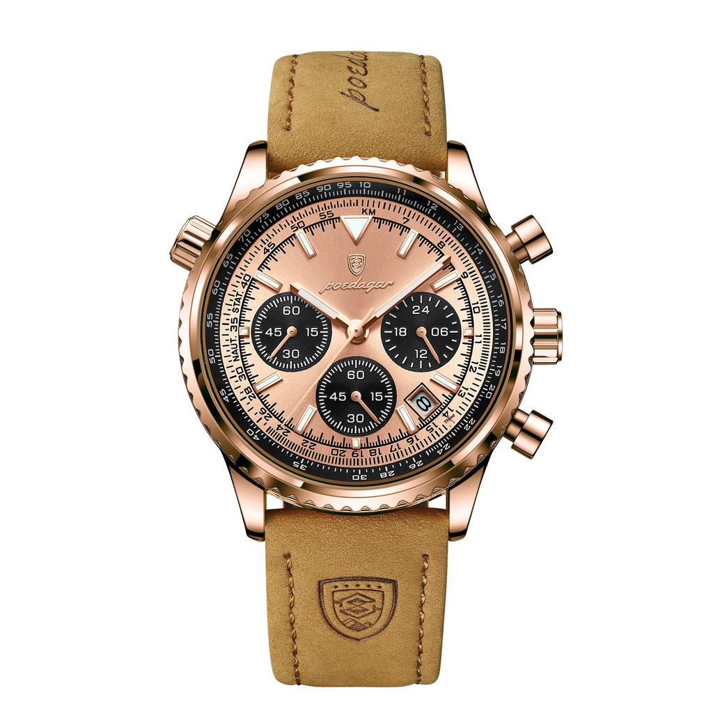 Men's Multifunctional Fashionable Waterproof Night Light Watch