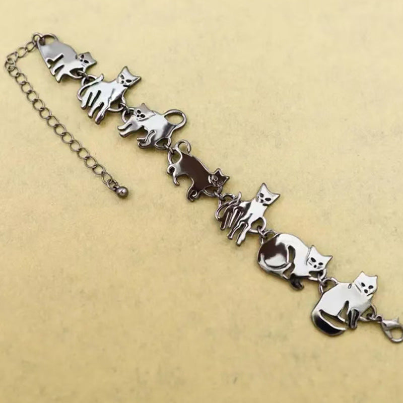 Cute Kitten Fashionable Creative Little Animal Bracelet
