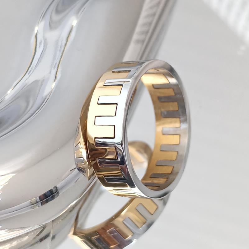 Light-luxury Unisex Plain Ring Made Of Titanium Steel