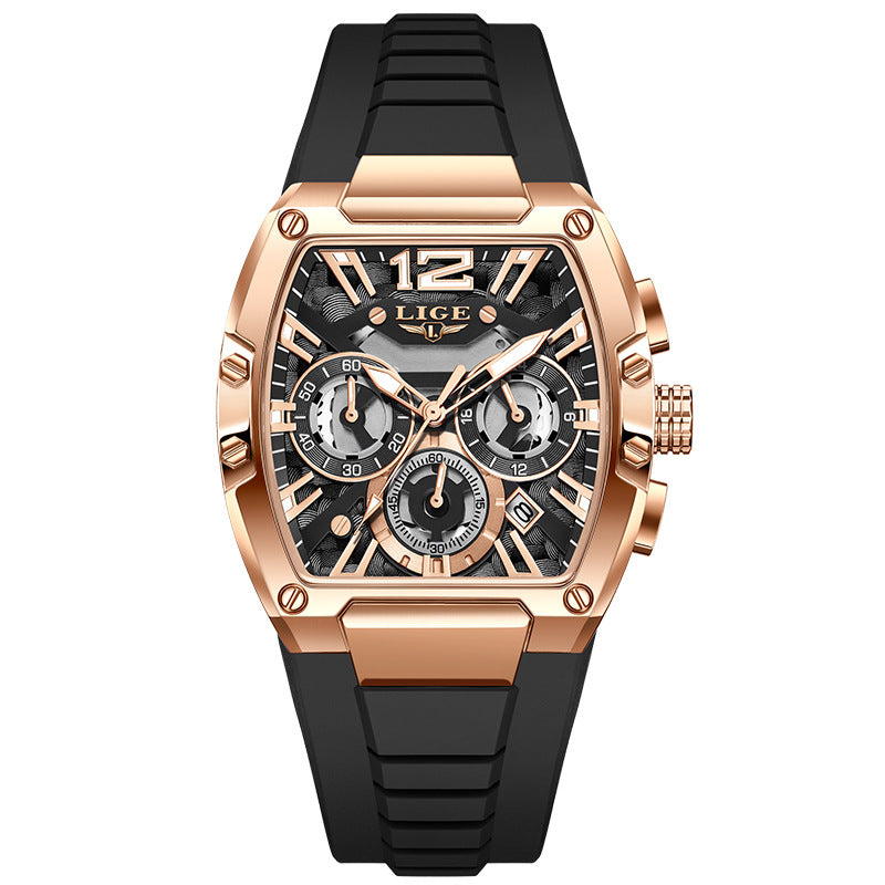 Sports Watch Multifunctional Waterproof Luminous Calendar