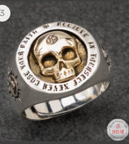 S925 Thai Silver Pi Xiu Ring For Men Vintage Style