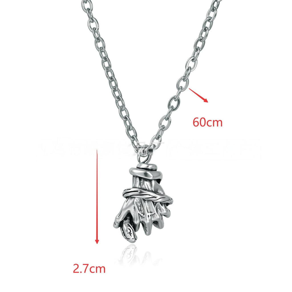 Retro Heavyweight Punch Necklace
