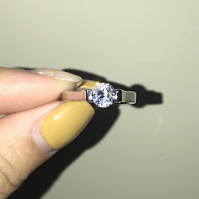 Fashionable Zircon Ring For Women