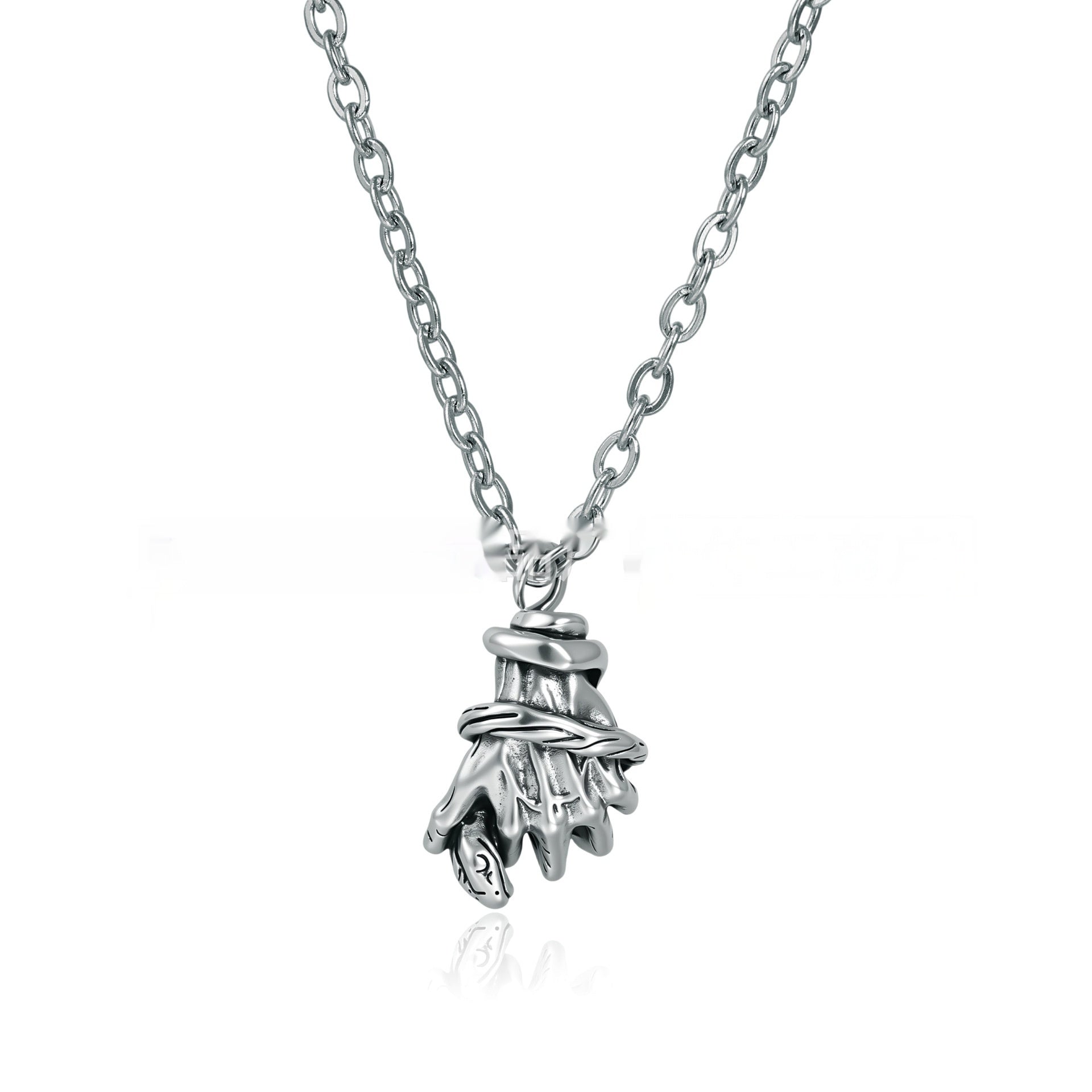Retro Heavyweight Punch Necklace