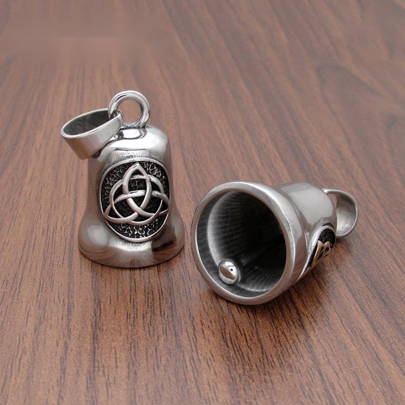 Stainless Steel Accessories Celtic Knot Bell Pendant Pendant
