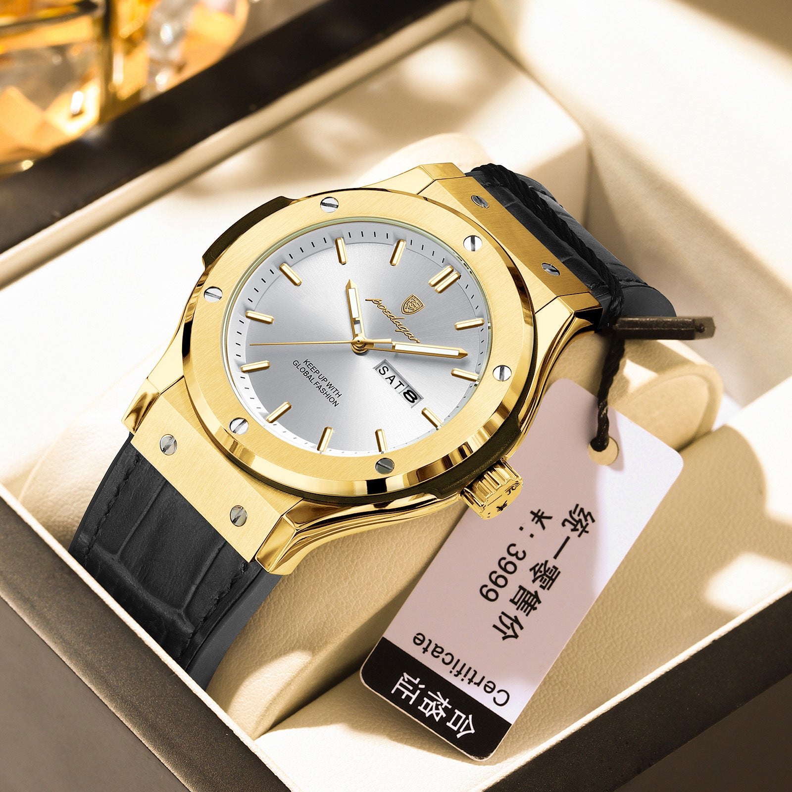 Men's Waterproof Luminous Quartz Watch