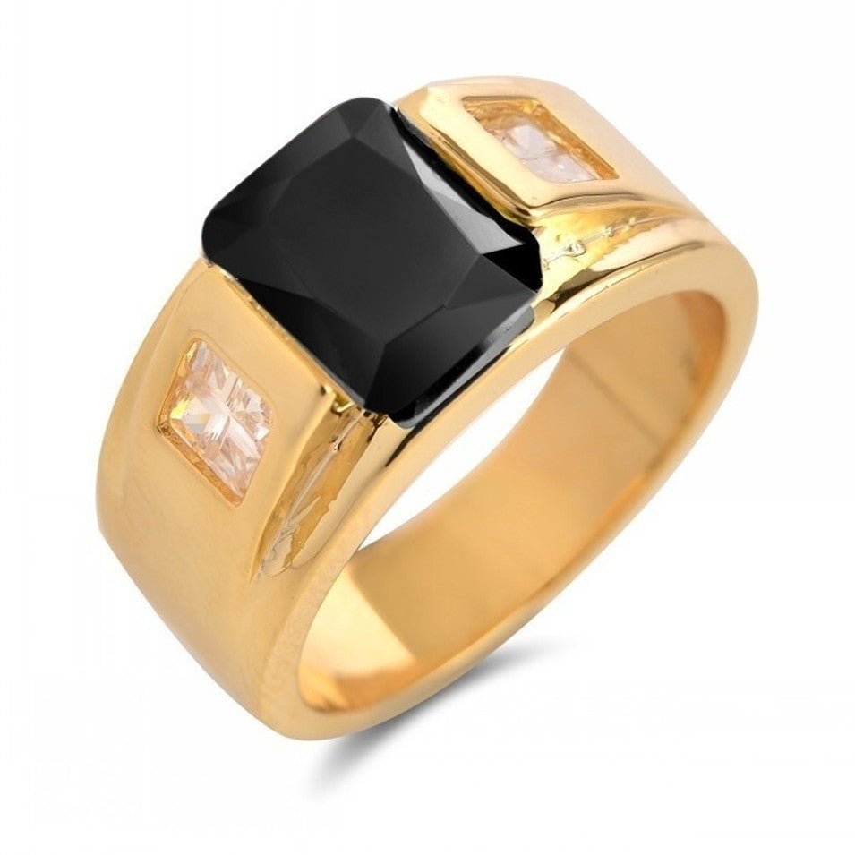 Gold Diamond Ring For Men