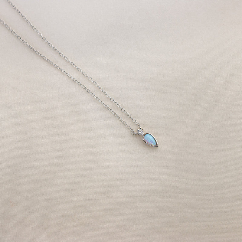 14k Gold-plated Copper Waterdrop Necklace