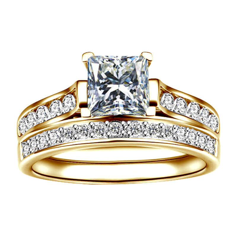 Simple And Stylish Zircon Ring For Women