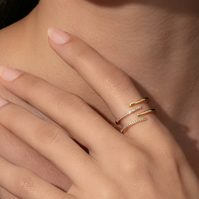 Open-style Personalized High-end Versatile Ring In The Instagram Ins Style