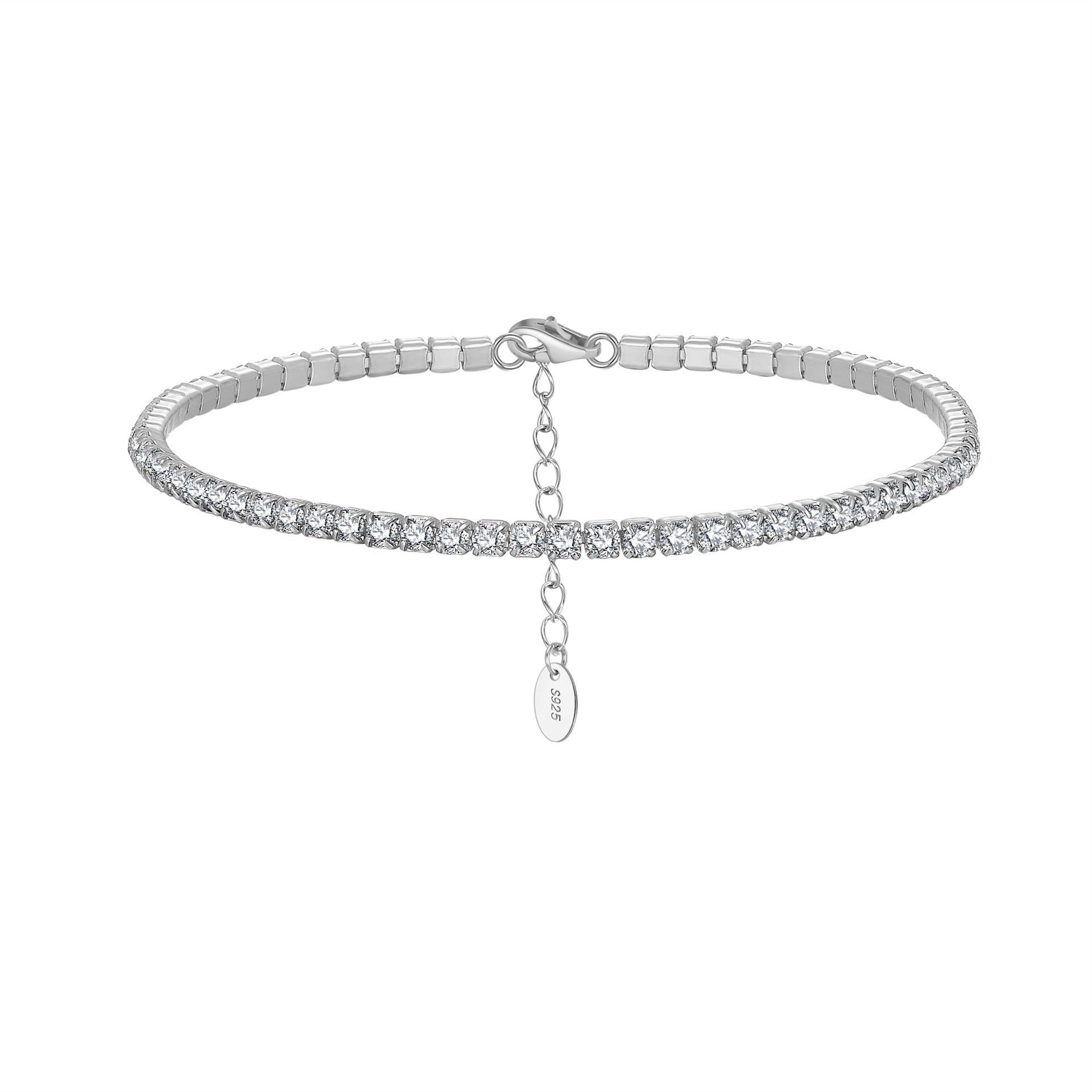 Huan Cai Jewelry S925 Sterling Silver Bracelet