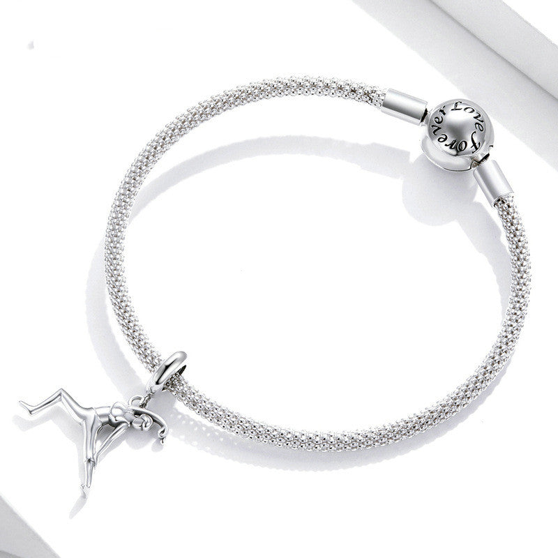 Yinziyun Original New Yoga Action S925 Silver Pendant