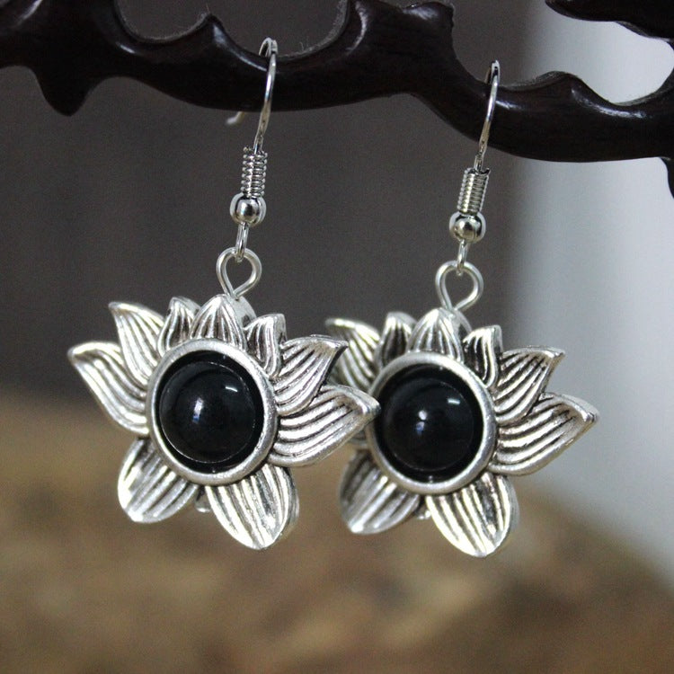 Womens Stylish And Sophisticated Silver Hoop Earrings
