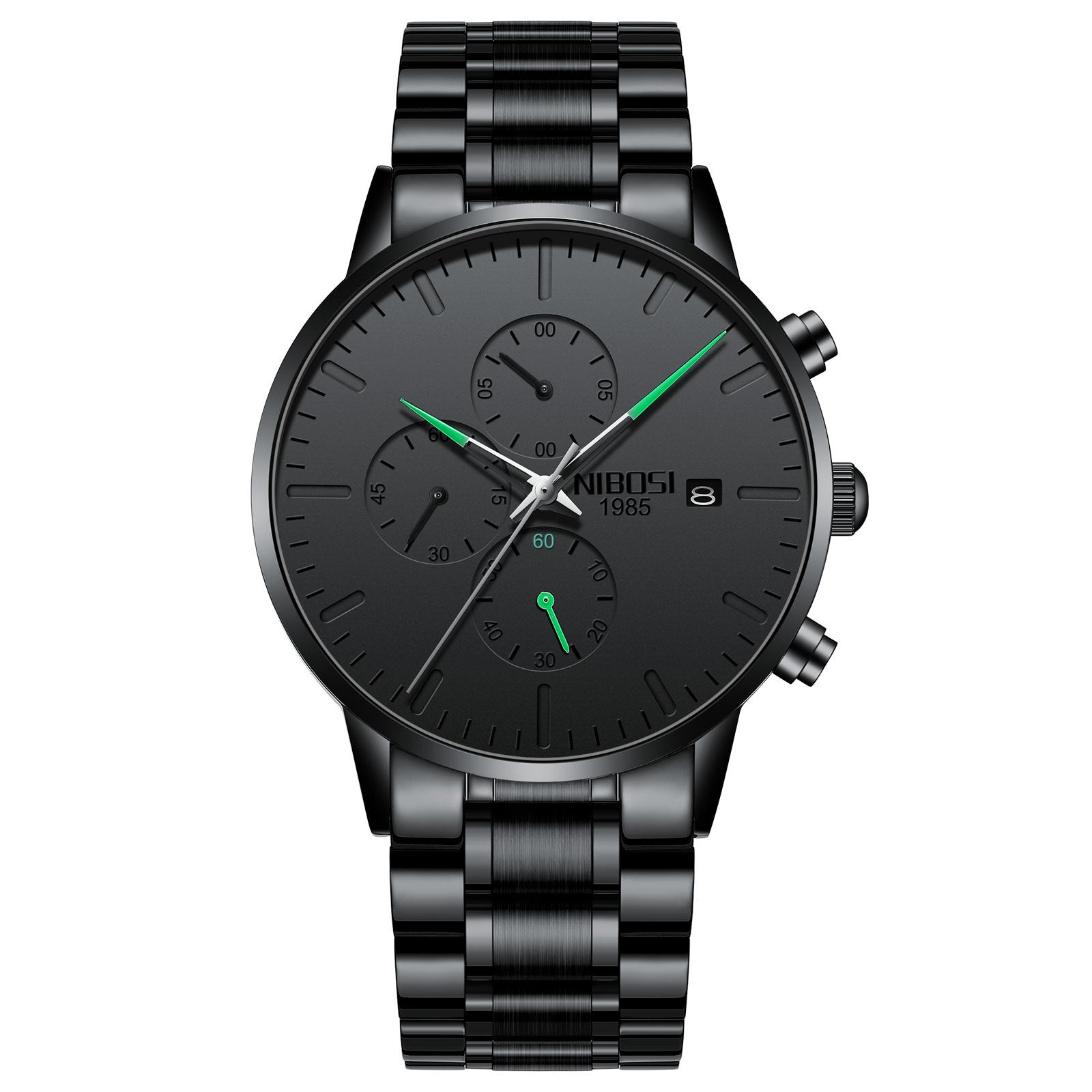 Men's Multi-functional Anti-luminous Quartz Watch