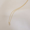 14k Gold-plated Copper Waterdrop Necklace