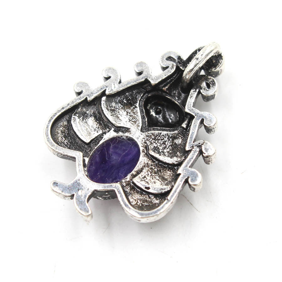 Nine-Tailed Fox Natural Crystal Pendant