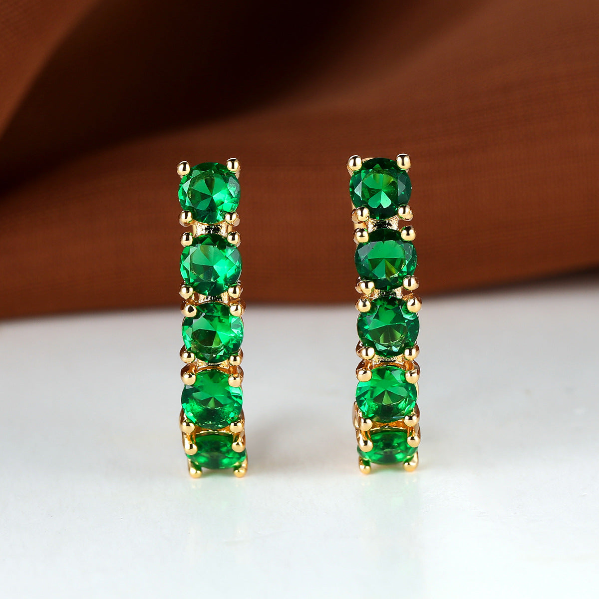Micro-pave Zircon Ear Clips For Women Niche Minimalist And Versatile