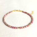 Bohemian-style Colorful Natural Stone Bracelet