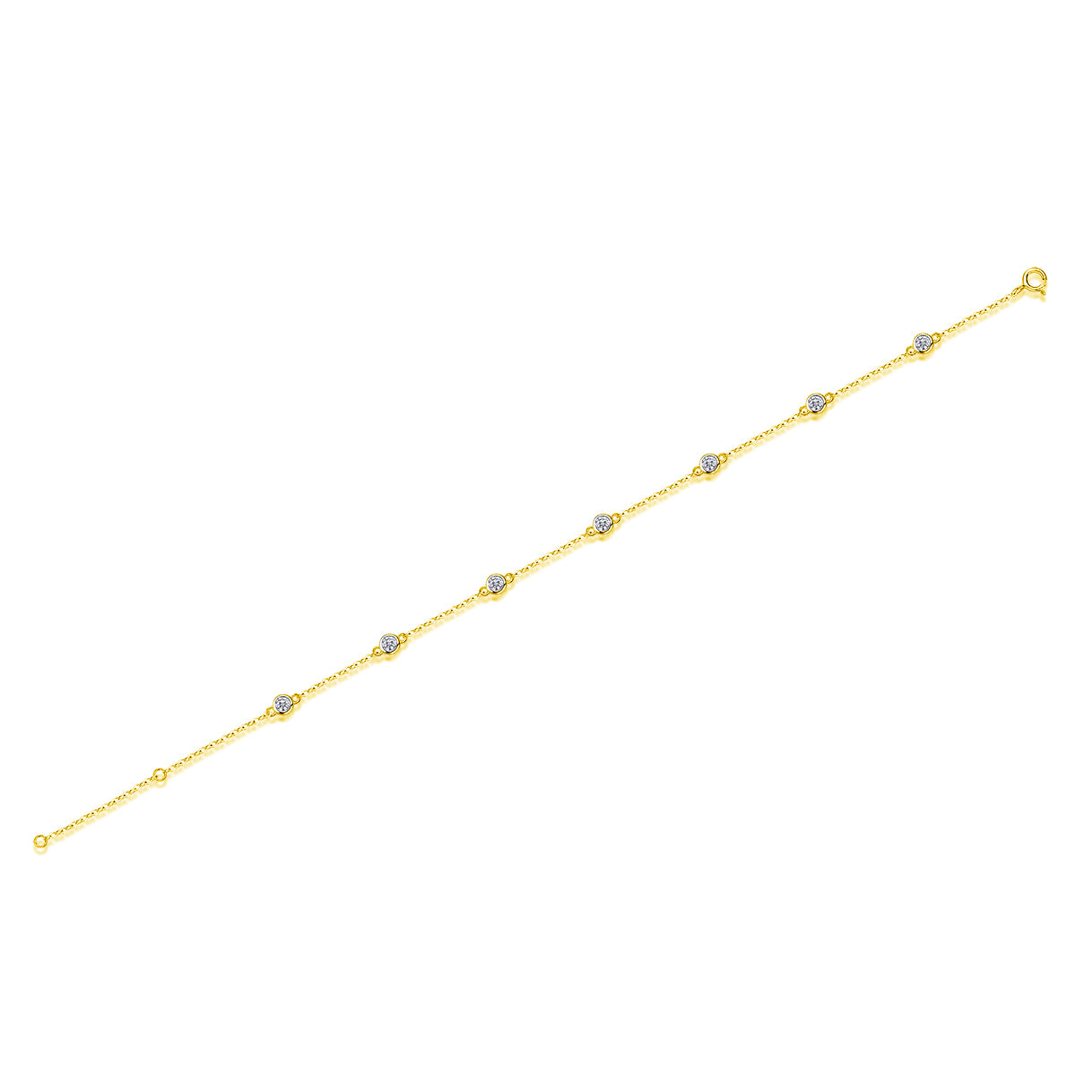 Dynamic Bubble - A Fashionable And Light Luxury Jewelry Silver Bracelet And Bracelet Set With Top-quality Moissanite, S925 Silver Electroplated Platinum