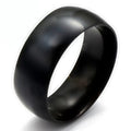 Stylish Non-fading Geometric Round Couple Rings With Advanced Electroplating