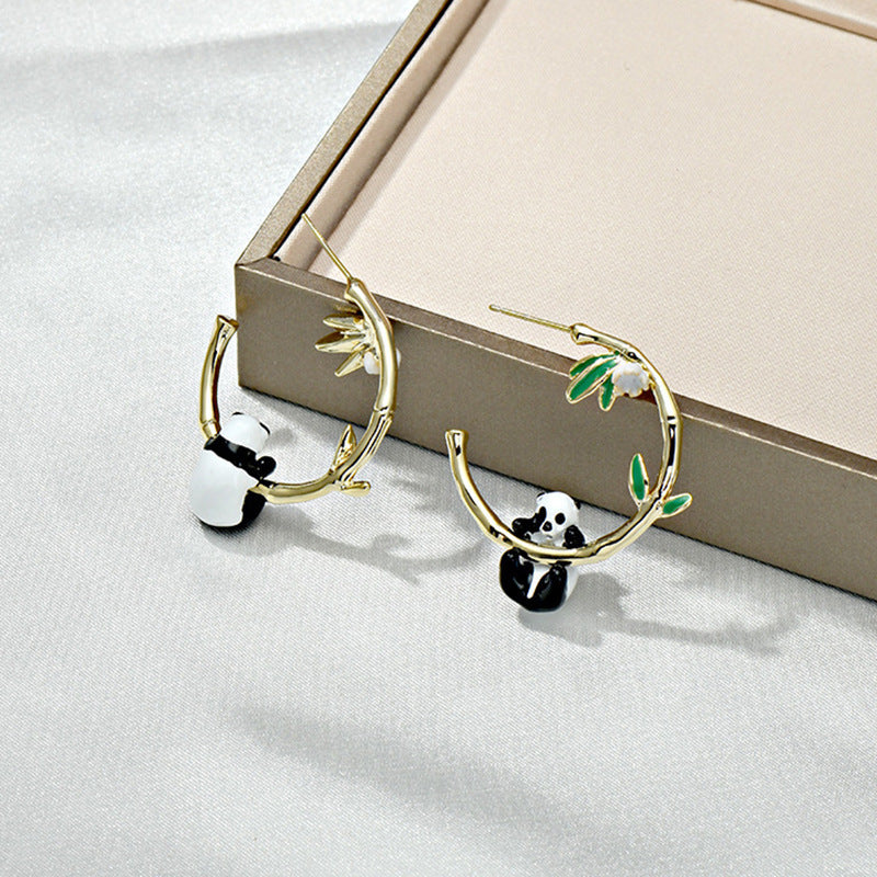 Elegant High End Short Hair Earrings