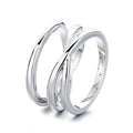 Multi-layer Ring With Intersecting Lines