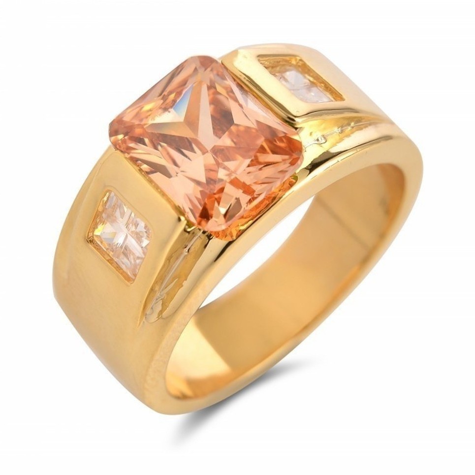 Gold Diamond Ring For Men