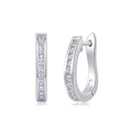Touch The Tenderness - Earrings Set With Top-quality Moissanite S925 Silver And Platinum-plated Stud Earrings, A Fashionable And Trendy Accessory, Can Be Tested With A Diamond Pen
