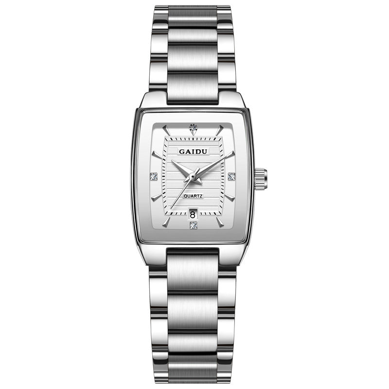 Special Interest Light Luxury Vintage Wine Bucket Waterproof Women's Watch