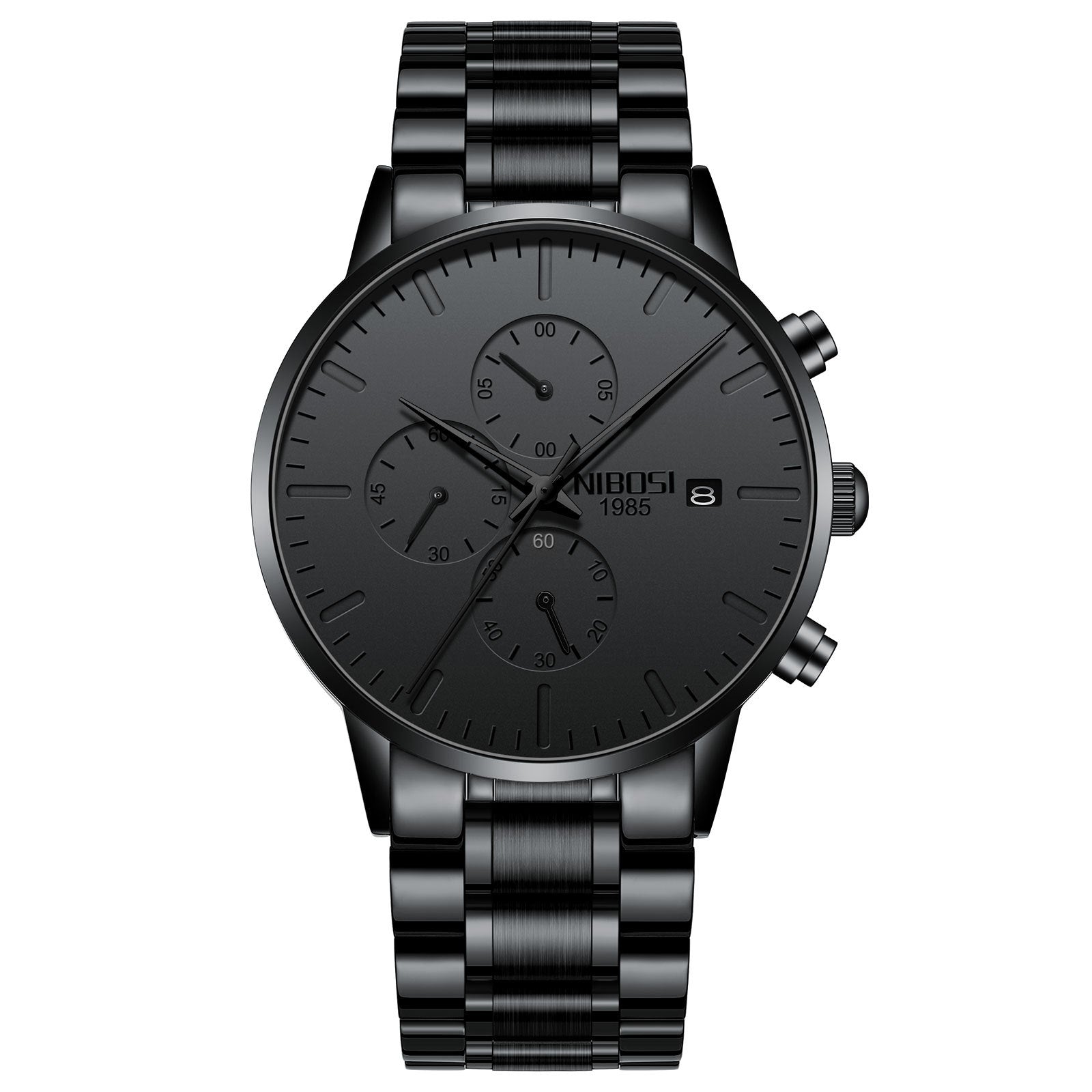 Men's Multi-functional Anti-luminous Quartz Watch