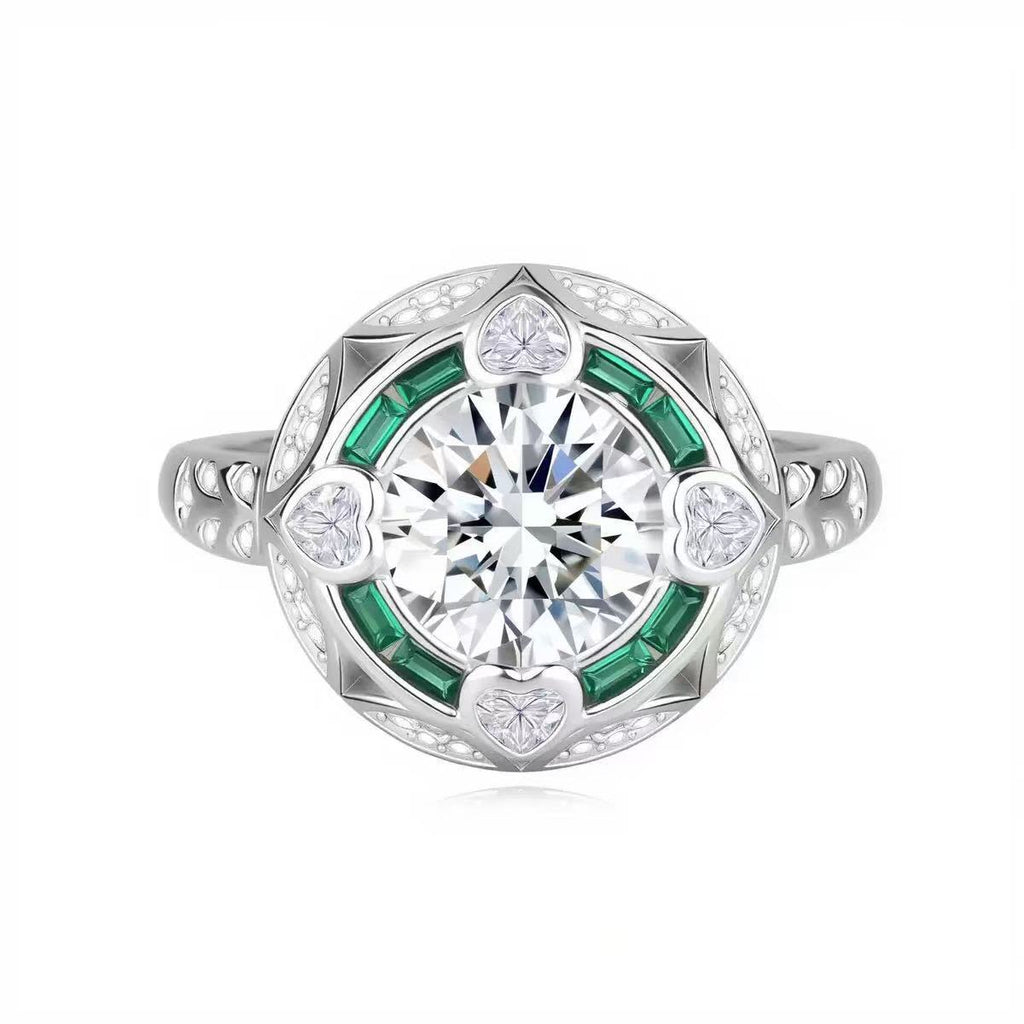 Sleek And Elegant Zircon Ringstylish Light Luxury