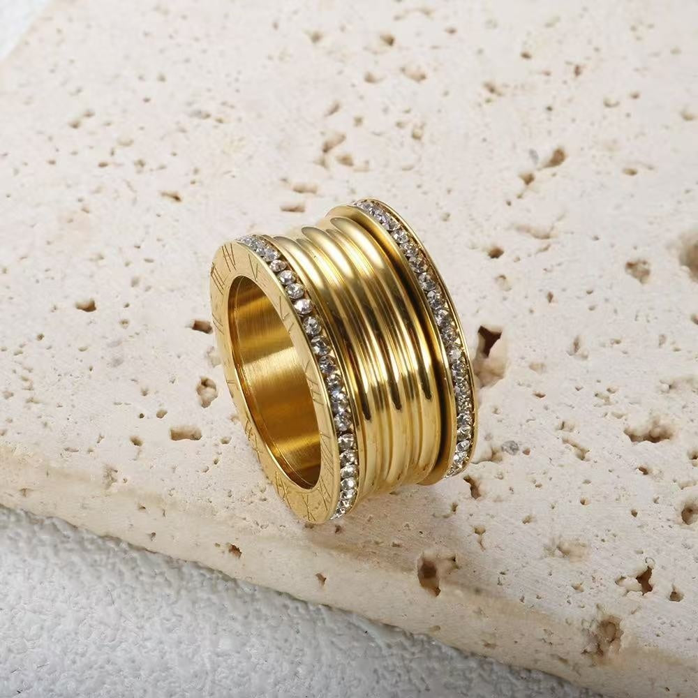 Titanium Steel Ring For Men Personalized Couple Rings