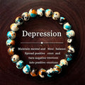 Handmade Elastic Bracelet With Colorful Turquoise Beads