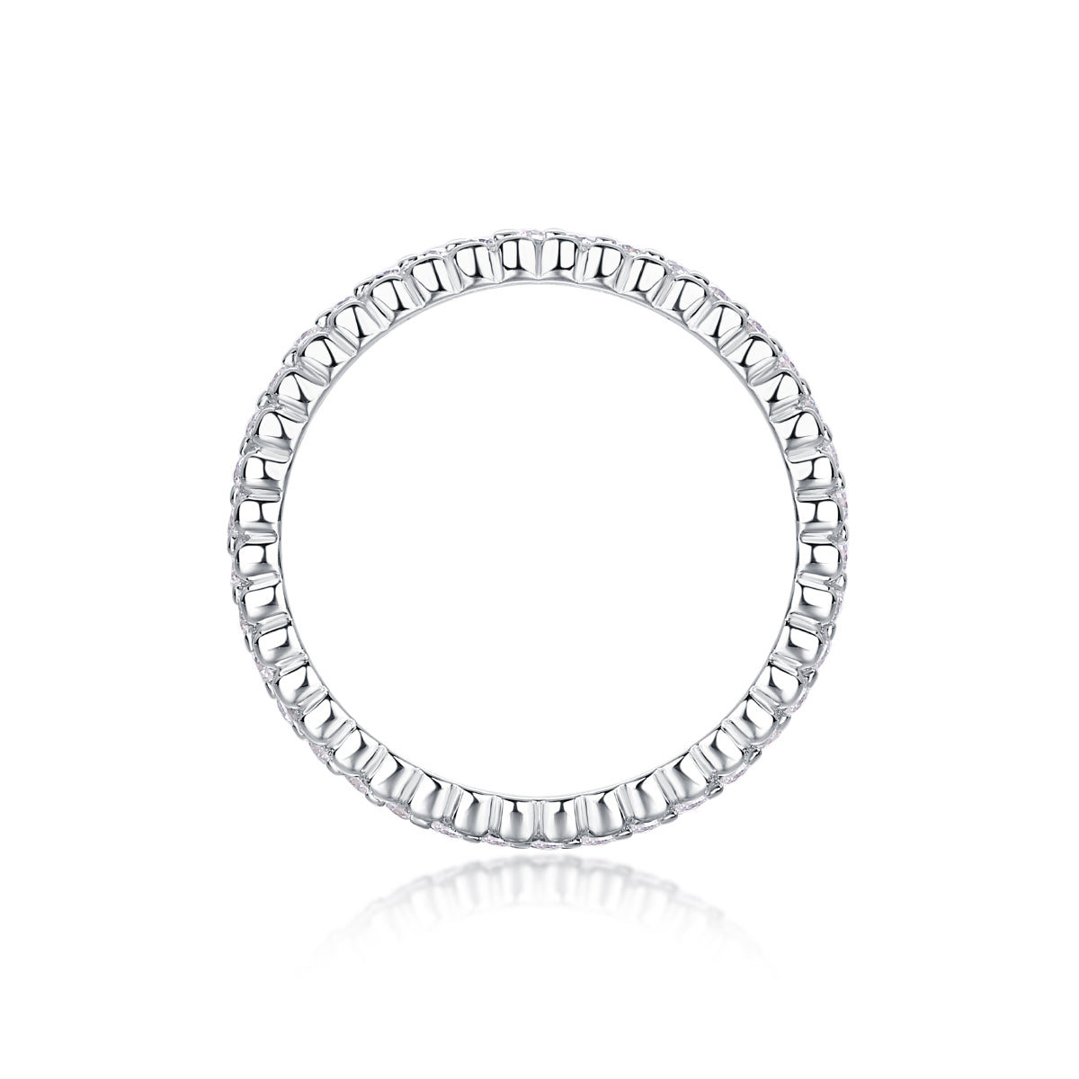 Autumn Stroll - A Wedding Ring Set With Top-quality Moissanite S925 Silver And Platinum-plated Diamond Can Be Tested With A Diamond Pen. The Ring Is In Gold And Rose Gold