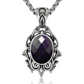 Traditional Chinese-style Retro Fashion Teardrop Necklace Pendant