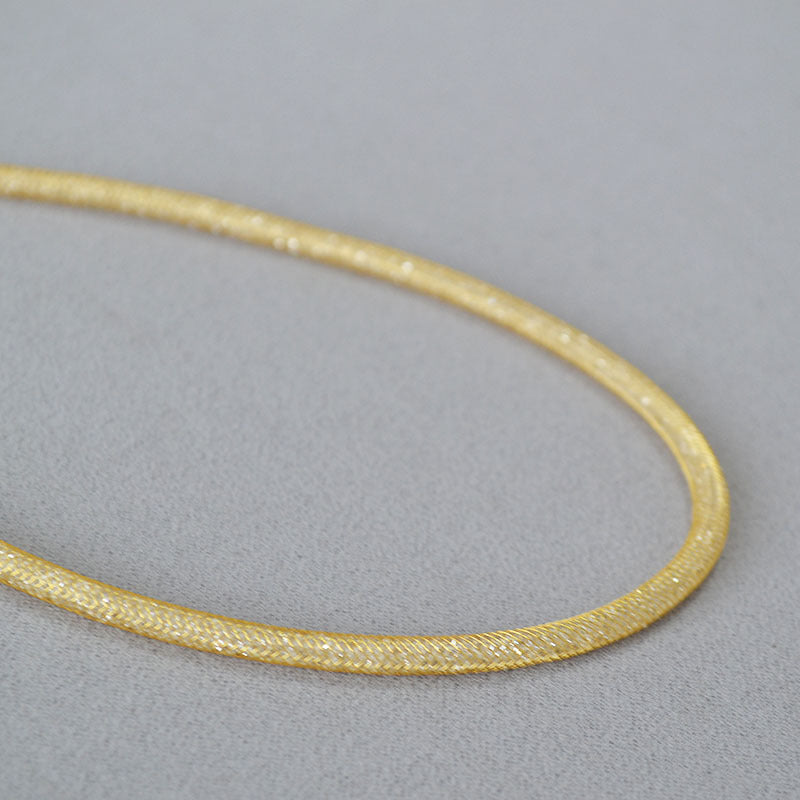 Luxury High-end Necklace With Golden Starlight