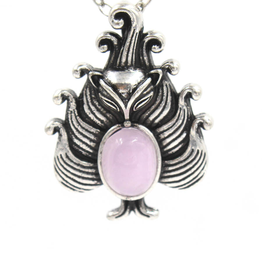 Nine-Tailed Fox Natural Crystal Pendant