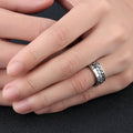 Fashionable Roman Numeral Chain Ring With Convertible Design