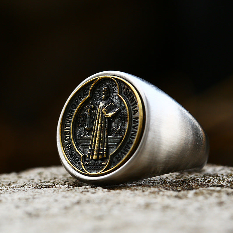 Iron Warrior Retro Stainless Steel Ring