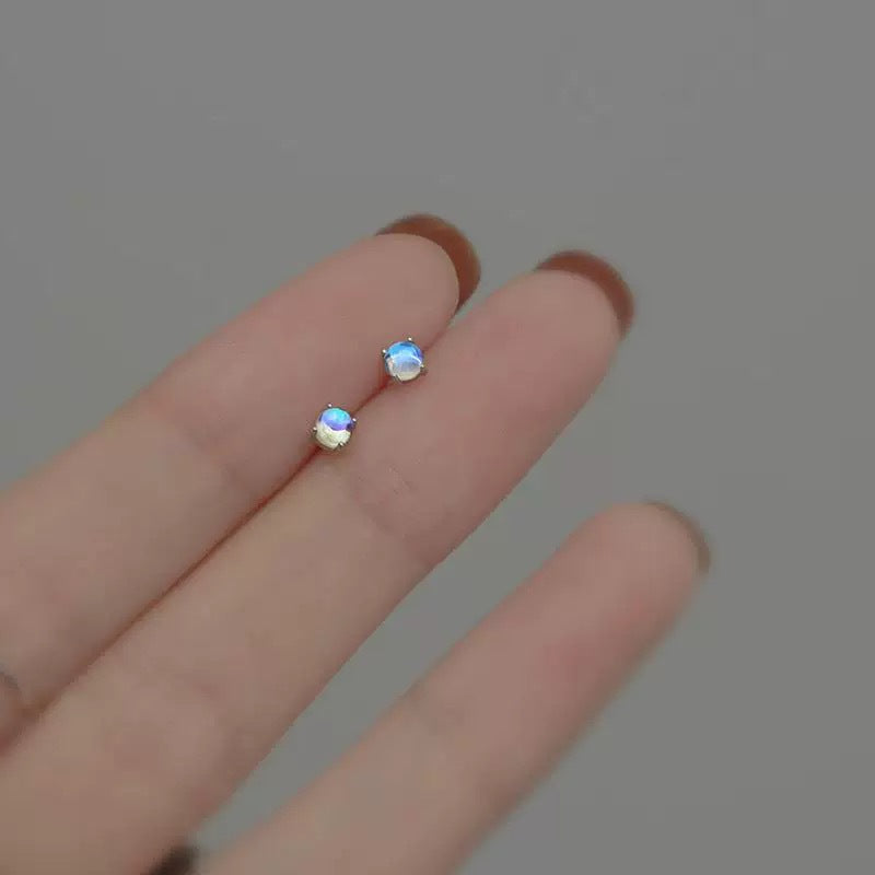 Moonstone Stud Earrings For Women Elegant And Niche