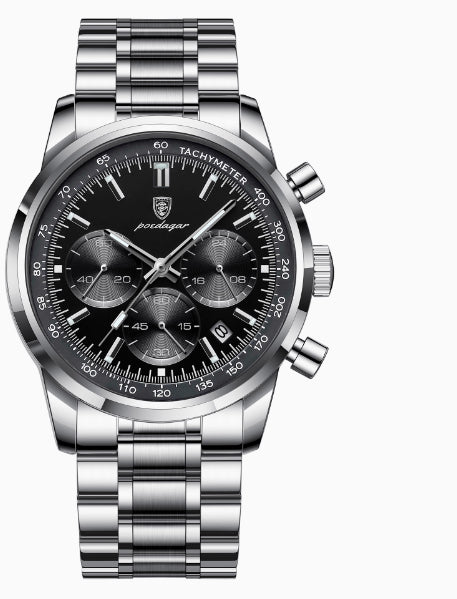 Men's Multifunctional Waterproof Luminous Watch
